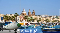 4-dňový letecký zájazd na Maltu