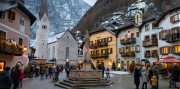 Advent v Hallstatte a Wolfgangsee