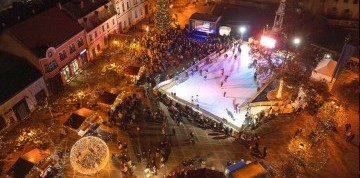 Advent v Ostrihome s korčuľovaním