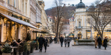 Black Friday, kúpele a advent v Badene