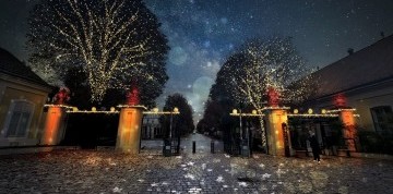 Svetelná záhrada v Schönbrunne