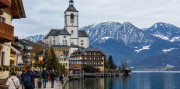Advent v Hallstatte a Wolfgangsee