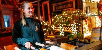 Advent v Ostrihome s korčuľovaním