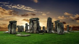 Záhadný Stonehenge a Londýn letecky Záhadný Stonehenge a Londýn letecky