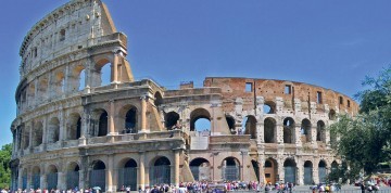 Rím a Tivoli letecky