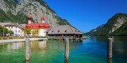 Orlie hniezdo a jazero Königsse