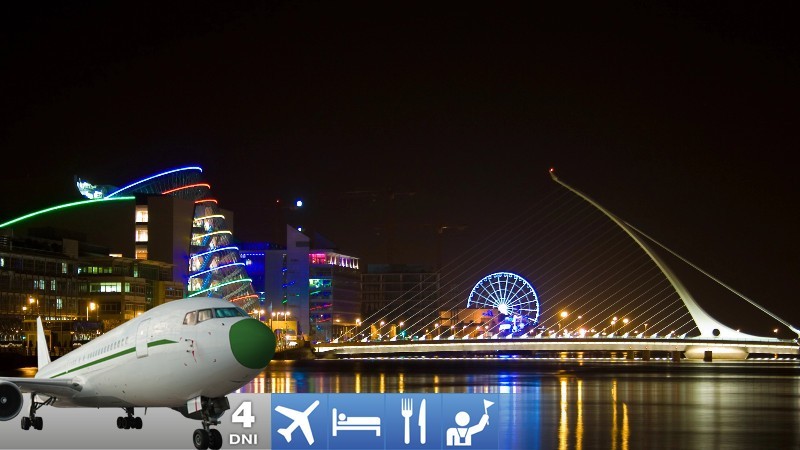 4-dňový letecký zájazd do Dublinu