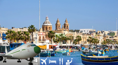 Slnečná Malta letecky plná zážitkov