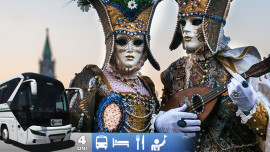 Slávny benátsky karneval aj s ubytovaním