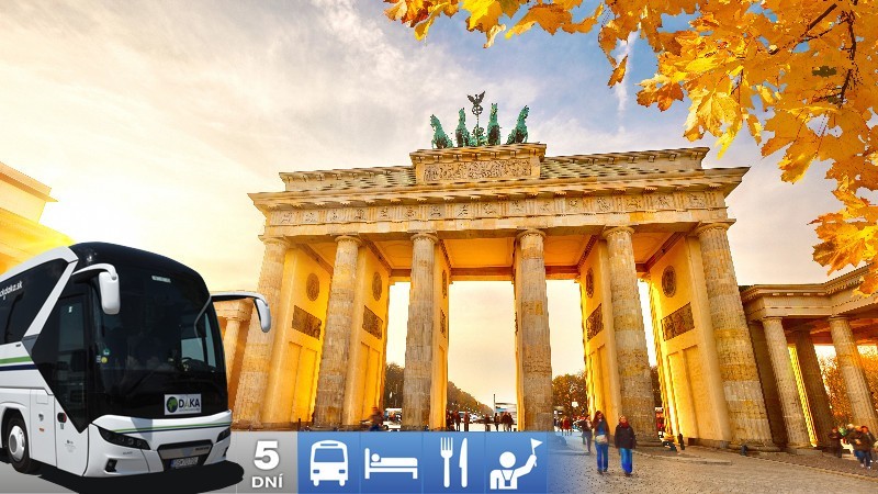 5-dňový autobusový zájazd do Berlína