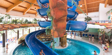 Aquapark a kúpele Aquarius v Nyiregyháza