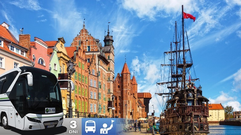 Autobusový zájazd do Gdansku