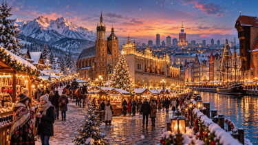 Poľsko na Vianoce: od Tatier až po Baltské more 🎄