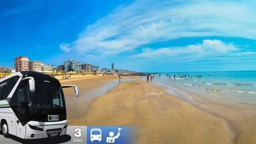 Celodenné kúpanie v Lido di Jesolo