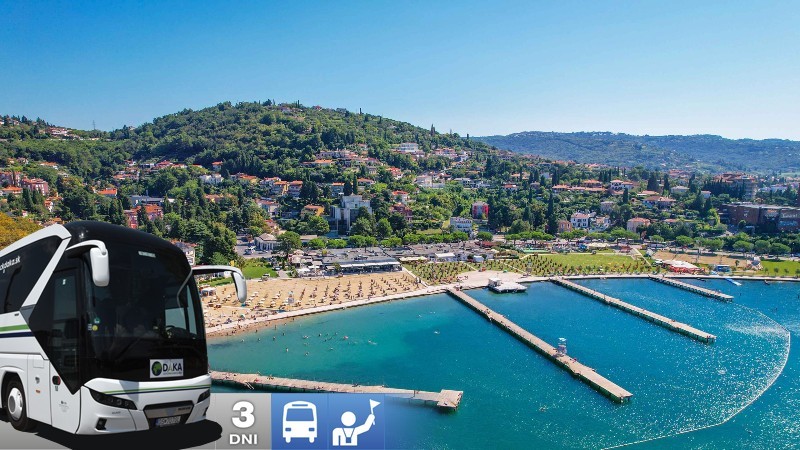 Celodenné kúpanie v Portorož