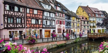 Na hranici kultúr - Alsasko a Bazilej letecky