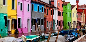 Romantické Benátky a ostrovy Murano a Burano