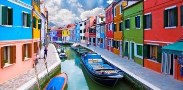 Romantické Benátky a ostrovy Murano a Burano