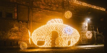 Advent v Ostrihome a Svetelná pevnosť Komárno