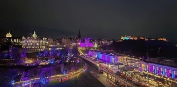  Vianočný Edinburgh a Glasgow - letecký zájazd do Škótska		