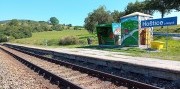 Slunce, seno a cesta do Hoštic u Volyně