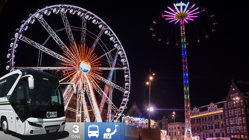 Jedinečný Silvester v Amsterdame bez ubytovania