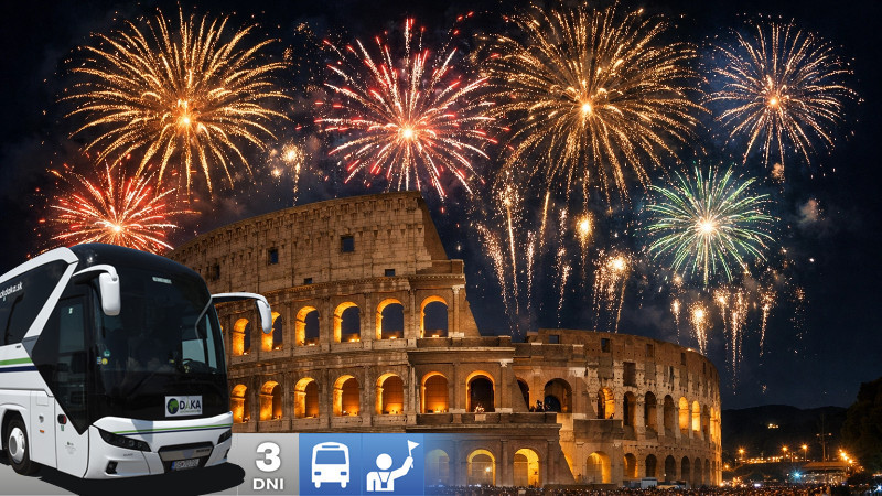 Jedinečný Silvester v Ríme bez ubytovania