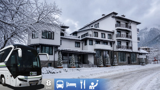 Lyžovačka v Bulharsku v rezorte Bansko - Riverside Hotel 4*