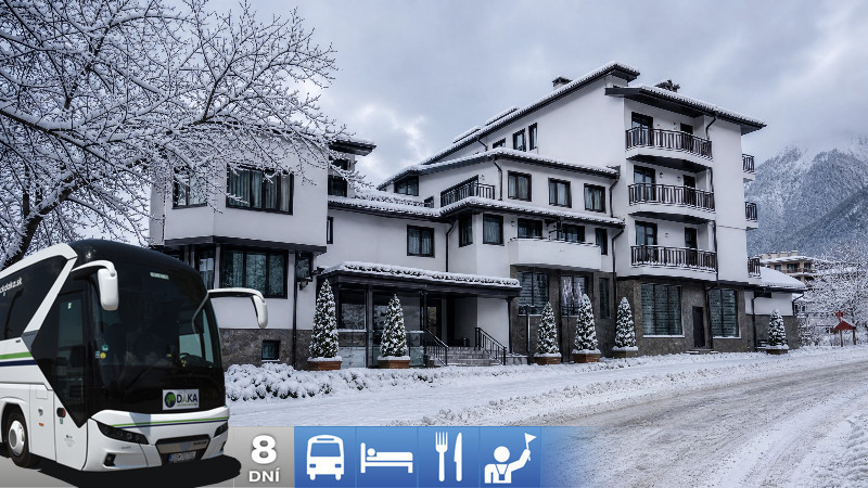 Lyžovačka v Bulharsku v rezorte Bansko - Riverside Hotel 4*