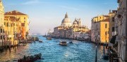 Benátky a Lido di Venezia - lagúna a deň pri mori