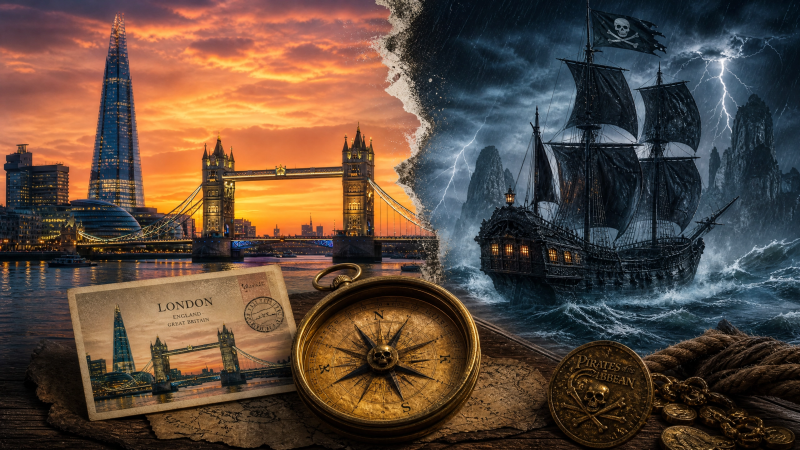 Disney's Pirates of the Caribbean: The Immersive Adventure s prehliadkou Londýna