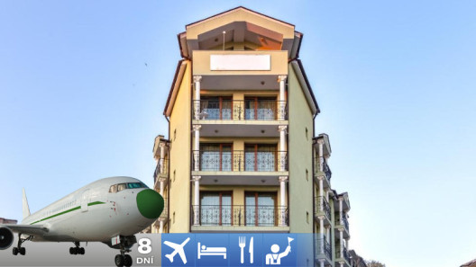 Pomorie - Hotel Zeus 3* s raňajkami a s letenkou