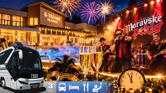 Rockový Silvester vo Velichovkách v Česku