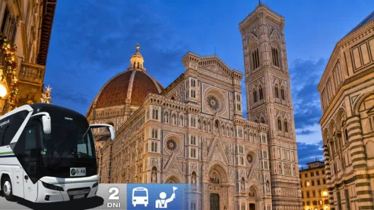 Silvester v Toskánsku - Florencia autobusom bez ubytovania