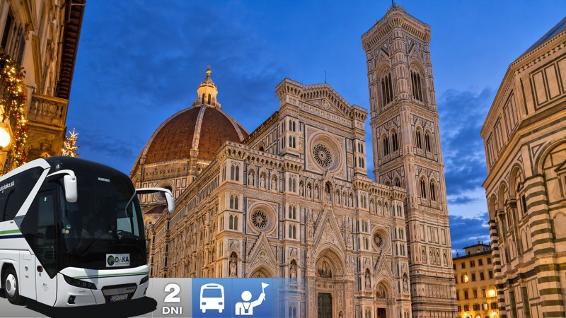 Silvester v Toskánsku - Florencia autobusom bez ubytovania