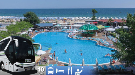 Slnečné pobrežie - Slavyanski Hotel 3* Polpenzia s dopravou