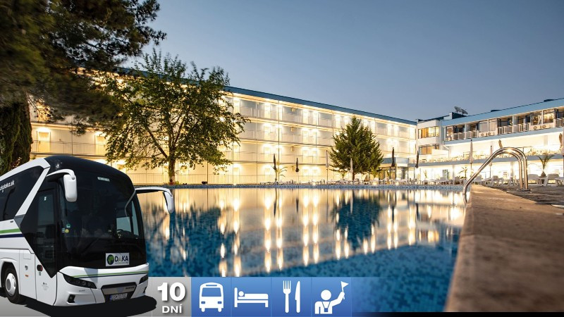 Slnečné pobrežie - hotel Azurro 3* s All Inclusive a s dopravou