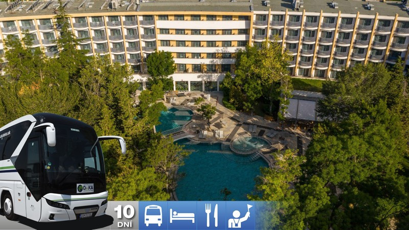 Slnečné pobrežie - hotel HVD Bor Club 4* s Ultra All Inclusive a s dopravou