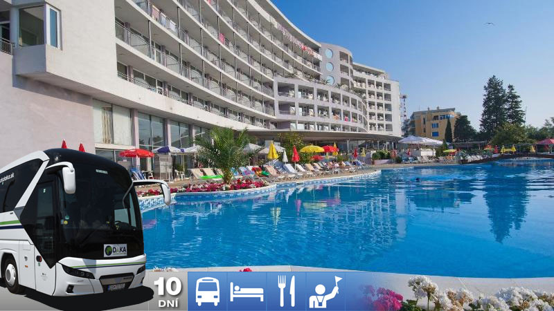 Slnečné pobrežie - Neptun Beach Hotel 4* All-Inclusive s dopravou