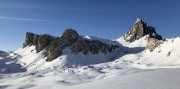 Lyžovačka v stredisku Folgarida-Marilleva v údolí Val di Sole