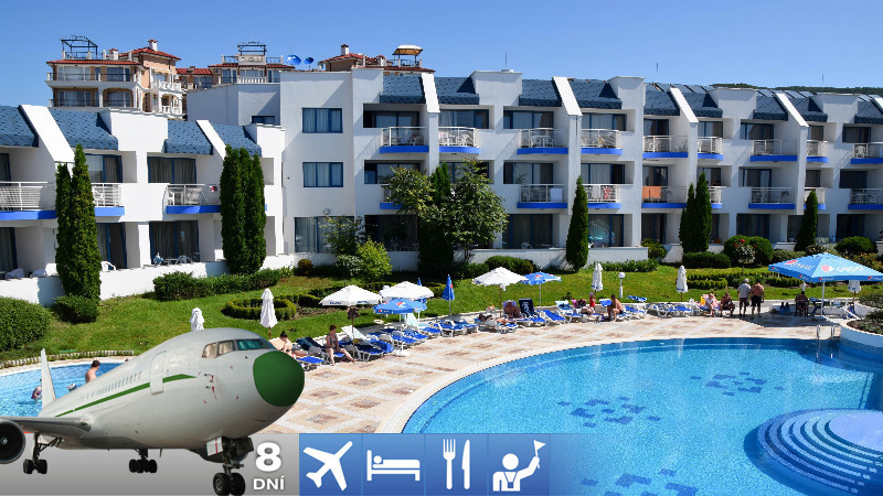 Sveti Vlas - hotel Sineva Park 4* – s All Inclusive a s letenkou