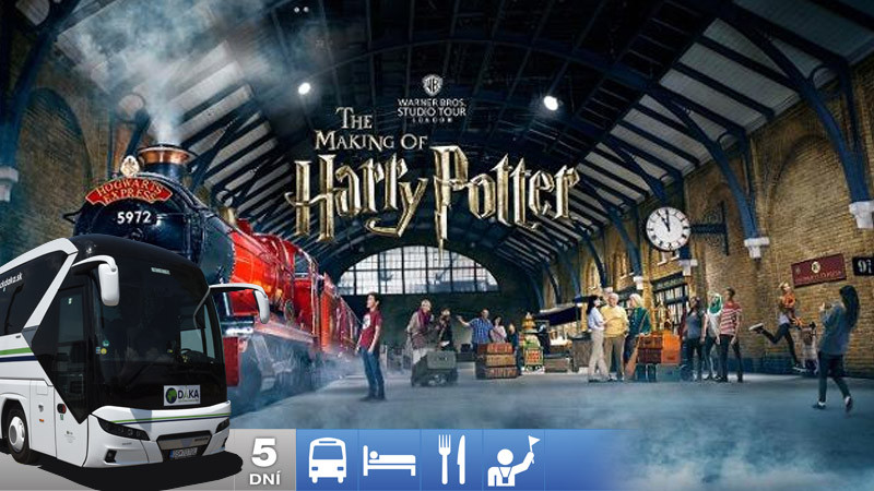 5-dňový autobusový zájazd do Londýna a svet Harryho Pottera