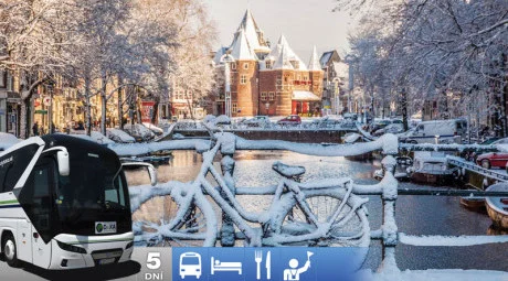 Silvester v pulzujúcom srdci Amsterdamu