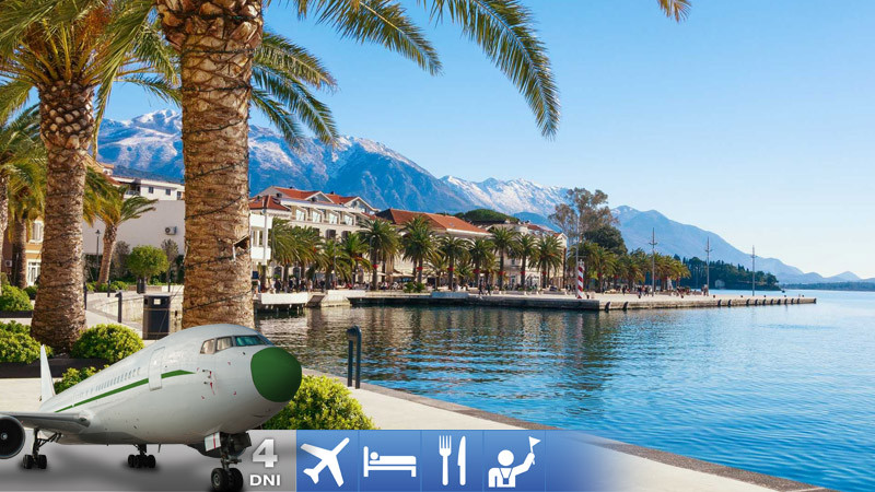 Letecký zájazd do Čiernej Hory