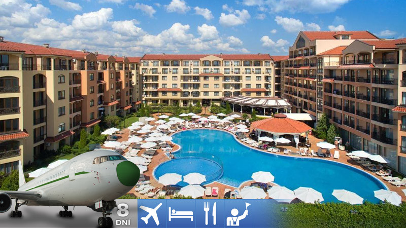 Slnečné pobrežie - Hotel & SPA Diamant Residence 4* All-Inclusive s letenkou