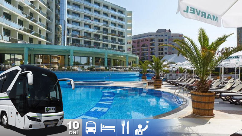Slnečné pobrežie - Marvel Hotel 4* All-Inclusive s dopravou