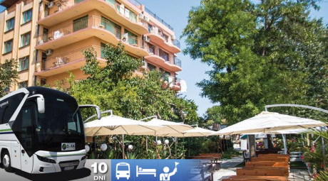 Primorsko - Panorama Hotel 3* s raňajkami a dopravou