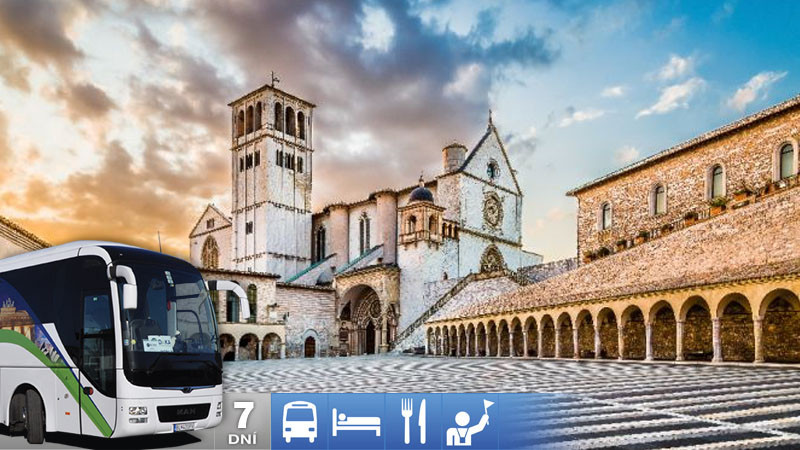 7-dňový pútnický a poznávací zájazd v Taliansku