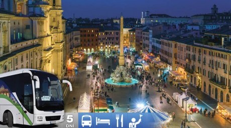 5-dňový silvestrovský zájazd do Ríma