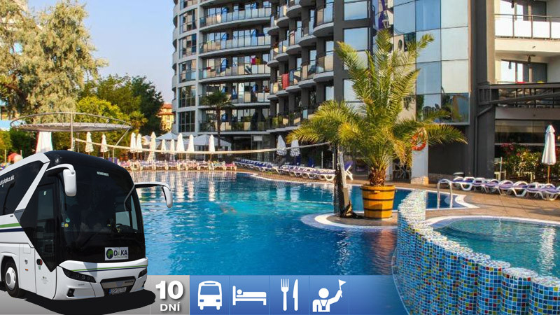 Slnečné pobrežie - Smartline Meridian Hotel 4* All-Inclusive s dopravou